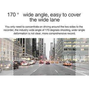 7" LCD Touch Screen Rear View Mirror Car Recorder | With Separate Camera