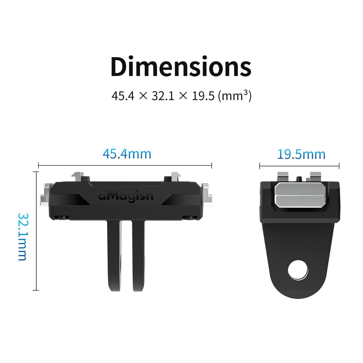 Amagisn Magnetic Quick Release for Insta360 Ace / Ace Pro Sports Camera