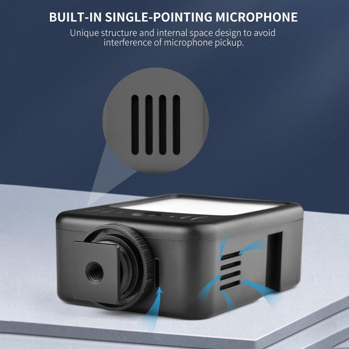 Live Broadcast Microphone Light | Interviews | Recording