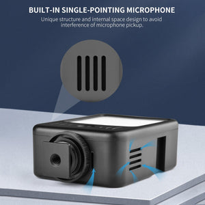 Live Broadcast Microphone Light | Interviews | Recording