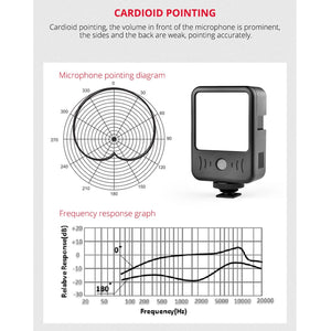 Live Broadcast Microphone Light | Interviews | Recording