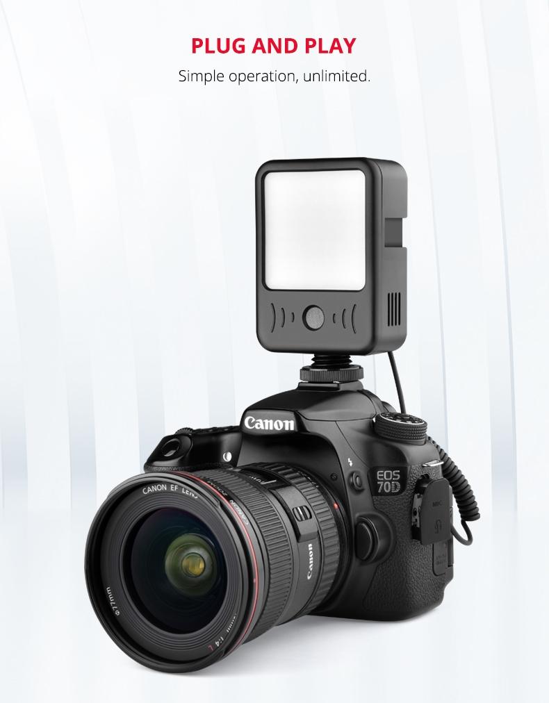 Live Broadcast Microphone Light | Interviews | Recording