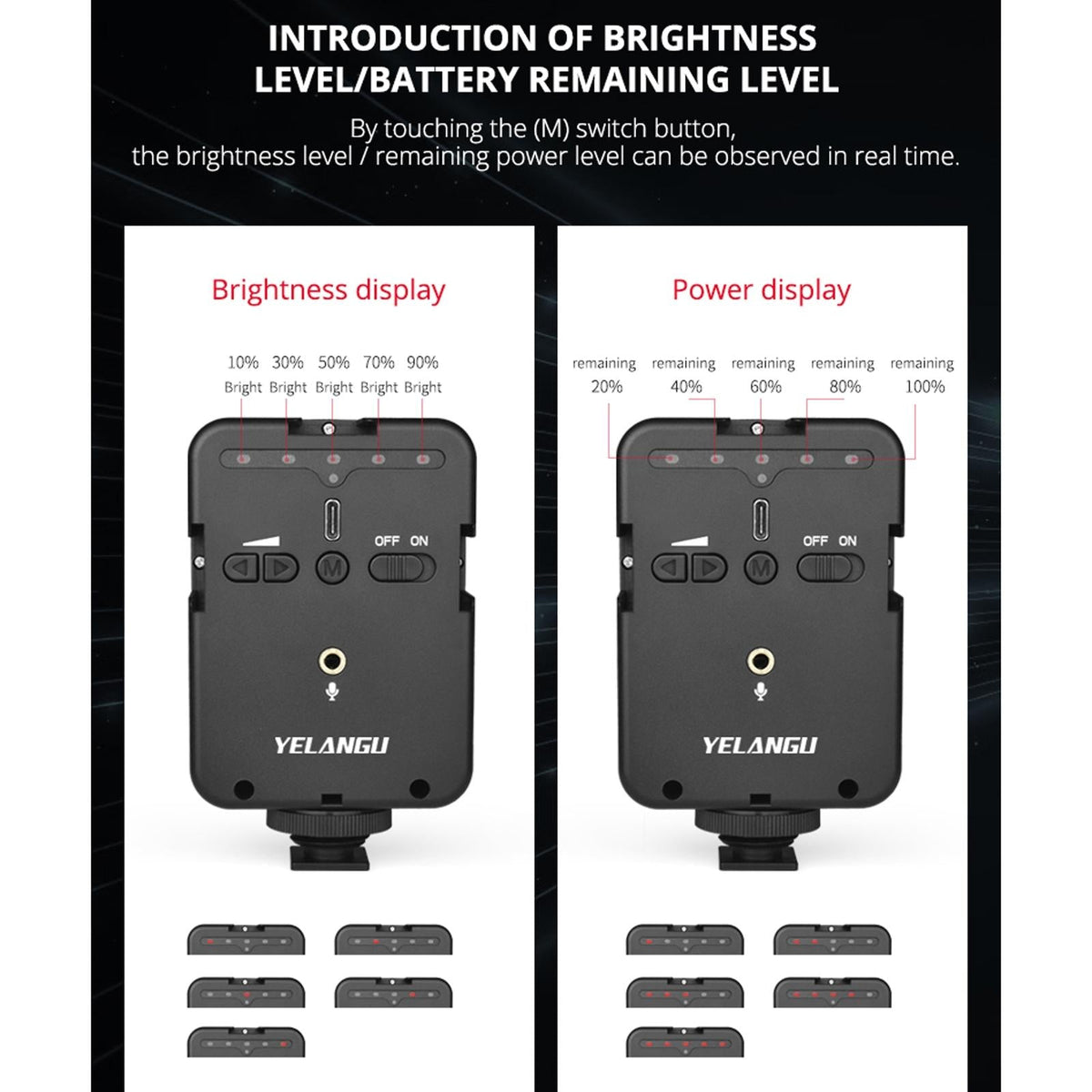 Live Broadcast Microphone Light | Interviews | Recording