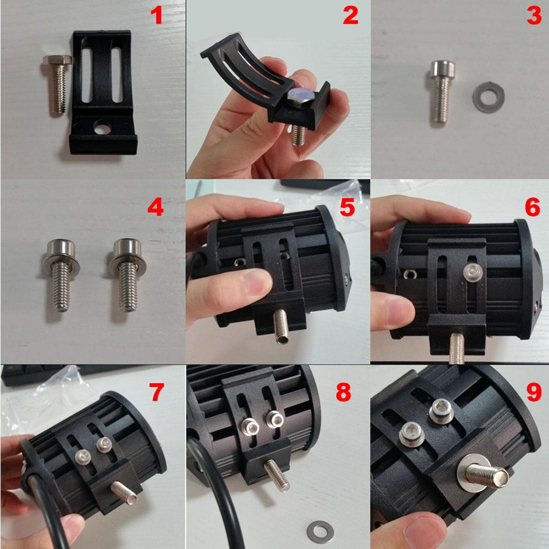 15 Inch 75W 7500Lm 6000K LED Strip Working Refit Off-Road Vehicle Lamp Roof Strip Light