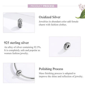 Boho Beads | 925 Sterling Silver Feather | DIY Bracelet Accessory