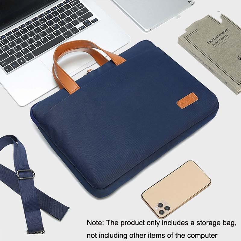 Ultra-Thin 15.6-16.1 MacBook Hand Laptop Bag with Gray Mouse Pad