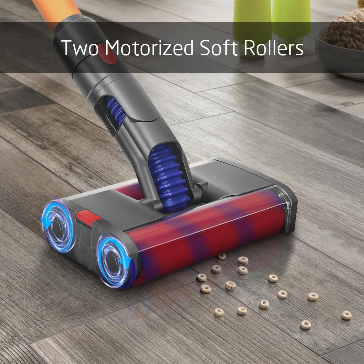 Soft Velvet Double Roller Floor Brush | For Dyson Vacuum Cleaners