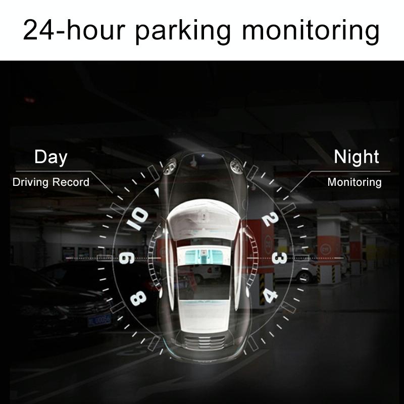 2.2 Car DVR | Parking Monitoring & Loop Recording | Black
