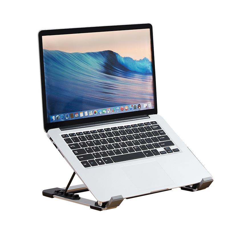 Portable Foldable Laptop Stand with Adjustable Fan | Aluminum