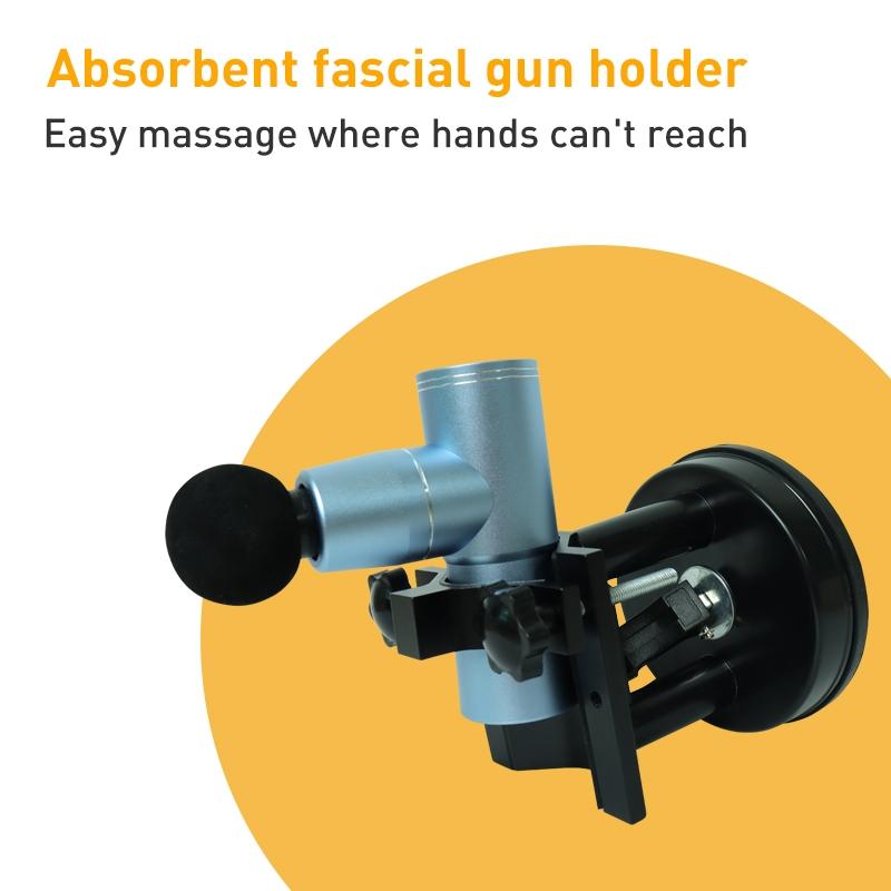 Aluminum Bracket for Fascia Massage Gun with Suction Cup Mount