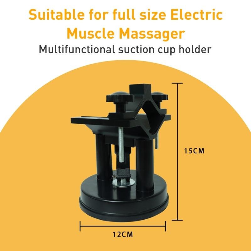 Aluminum Bracket for Fascia Massage Gun with Suction Cup Mount