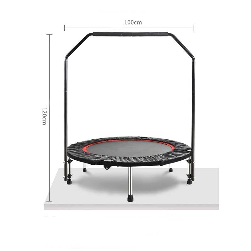 40 Inch Trampoline Gym Home Children Indoor Bounce Bed | With Handrails