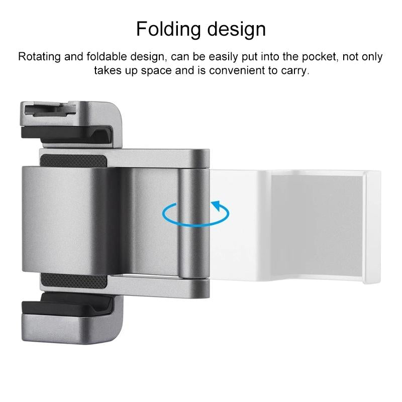 Portable Aluminum Phone Bracket for DJI Pocket | Universal Fit