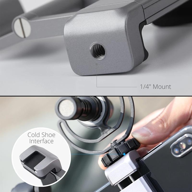 Portable Aluminum Phone Bracket for DJI Pocket | Universal Fit