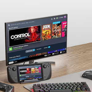 6-in-1 Docking Station for Steam Deck | HDMI | RJ45 | USB 3.0 | USB-C PD 100W