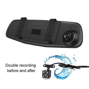 4.3" Dual-Lens HD Night Vision Driving Recorder with Parking Monitoring & Motion Detection | VS6 Car
