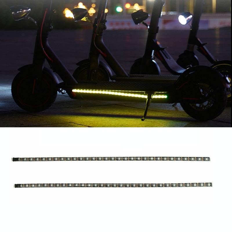 Xiaomi Mijia 1S Scooter with Colourful Marquee Light Strip