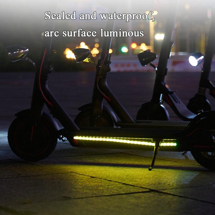 Xiaomi Mijia 1S Scooter with Colourful Marquee Light Strip