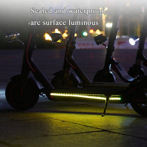 Xiaomi Mijia 1S Scooter with Colourful Marquee Light Strip