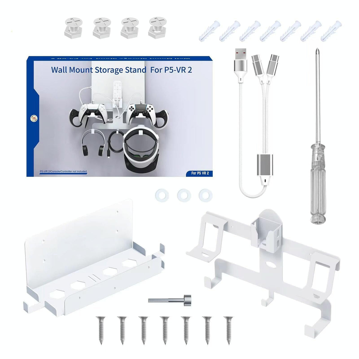 JYS Helmet Headset Storage Rack for PS5/PS VR2 Series