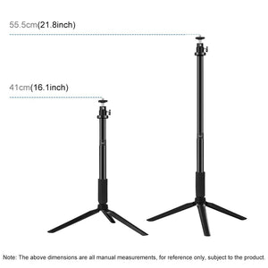 Live Broadcast Phone Bracket & Tripod Mount with Extension Rod & 6.2 Inch LED Ring Light Kit