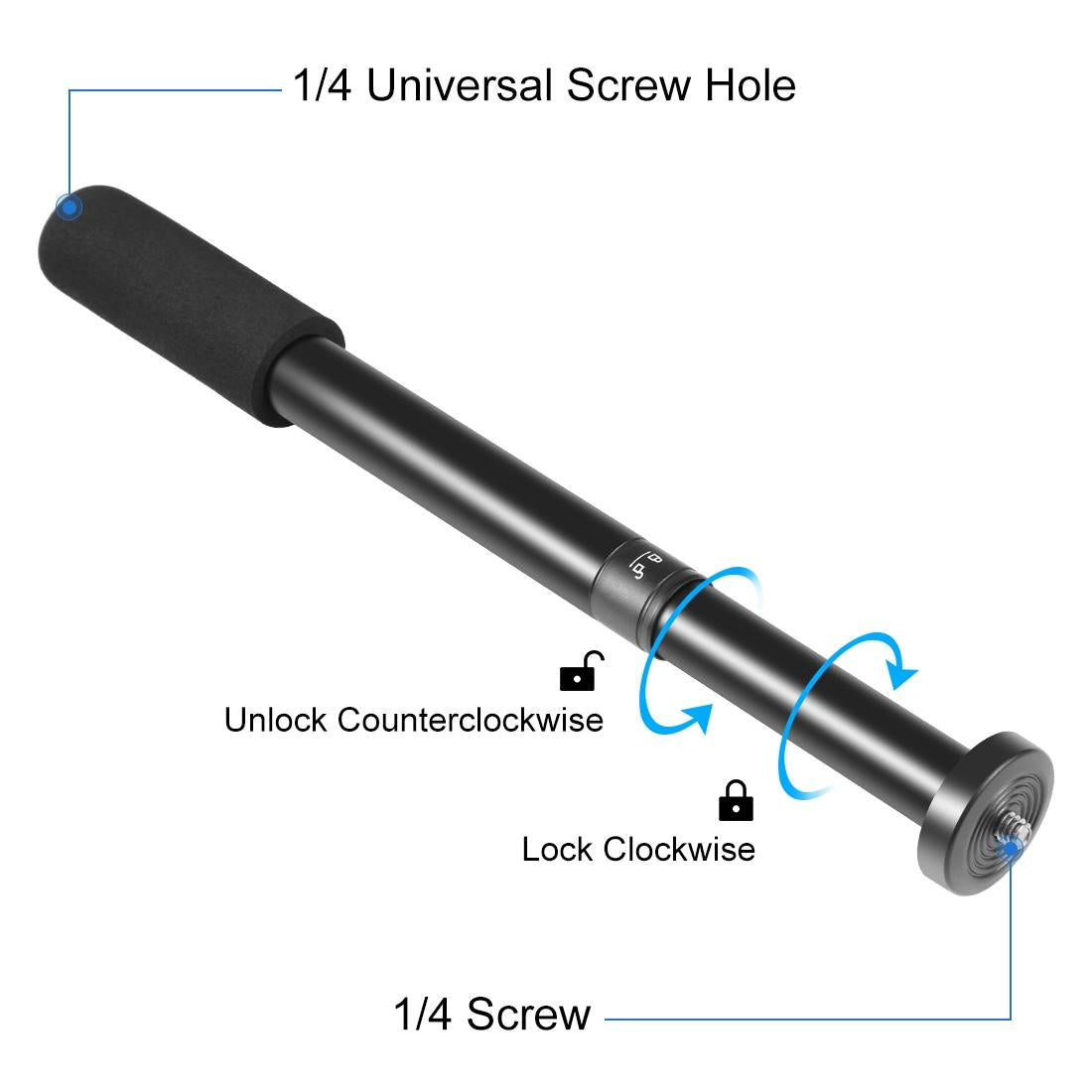 Live Broadcast Phone Bracket & Tripod Mount with Extension Rod & 6.2 Inch LED Ring Light Kit
