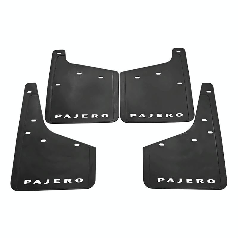 For Mitsubishi Pajero 2004-2021 | 4 Pcs / Set Car Auto Soft Plastic Splash Flaps Fender Guard