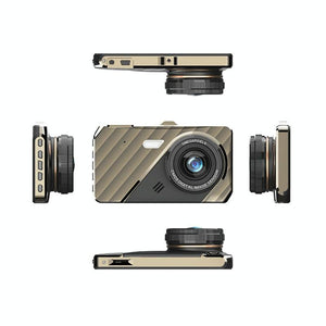 4 HD 1080P Dual-Lens Car Recorder with Night Vision