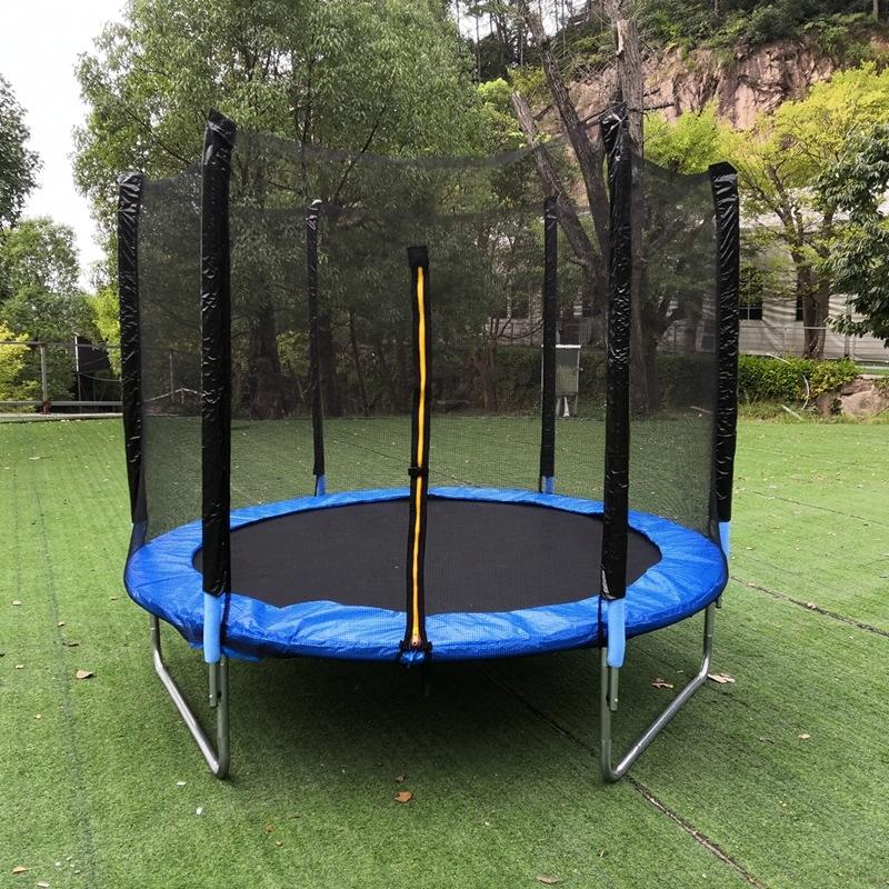 14Ft Trampoline Safety Net | Anti-Fall Jump Pad | Fits 8 Poles | 4.27M Diameter
