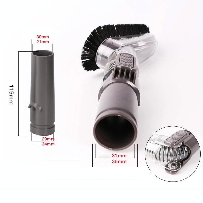 Transparent Brush Head | For Dyson Vacuum Cleaner | Household Accessory