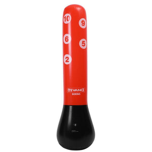 1.55M Vertical Inflatable Punching Bag for Kids | PVC Tumbler Boxing Column