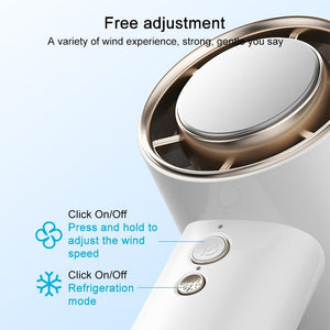 Ultra Freeze Ice Pack Handheld Fan | High Speed | Portable