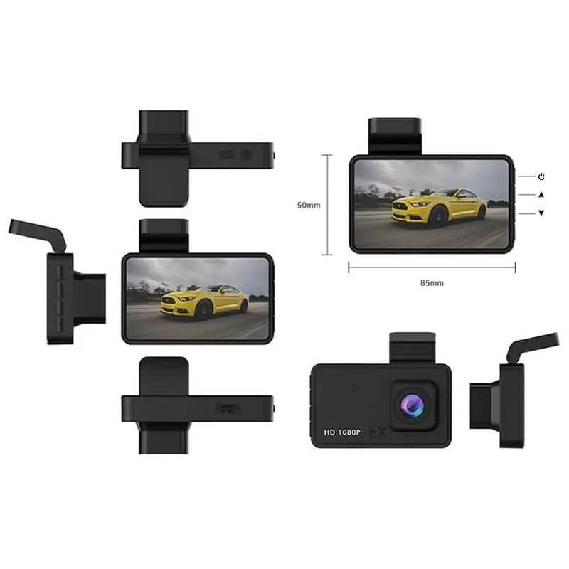 1080p HD Single Driving Recorder | 3 Inch Car