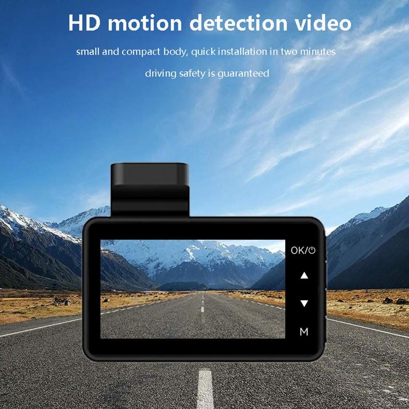 1080p HD Single Driving Recorder | 3 Inch Car