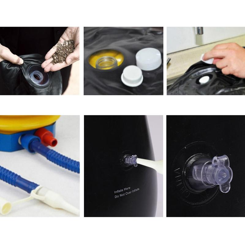 1.5M Vertical Inflatable Punching Bag for Kids | Thickened Tumbler Vent Boxing Column