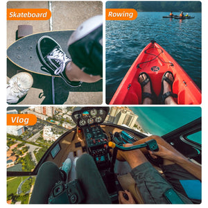 Adjustable 360 Degree Head Strap for Action Cameras | Camouflage