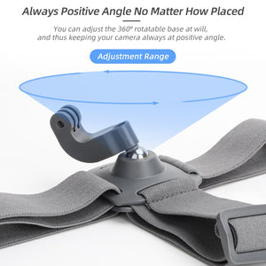 Adjustable 360 Degree Head Strap for Action Cameras | Camouflage