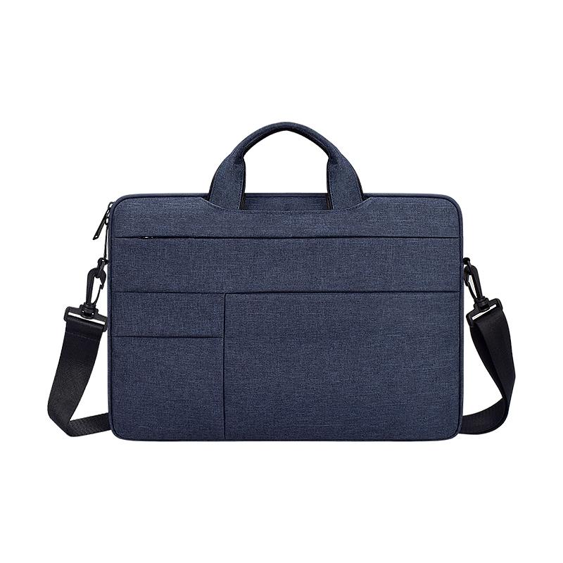 13.3 Inch Portable Laptop Shoulder Bag | Oxford Cloth & Nylon | Navy Blue