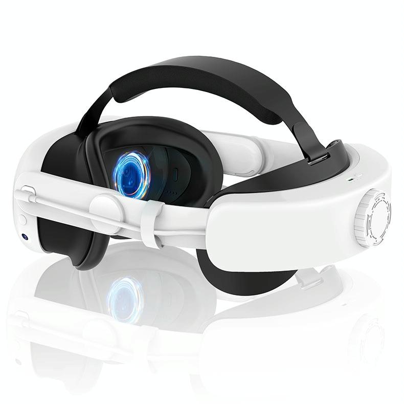 6000mAh Rechargeable Headband for Meta Quest 3