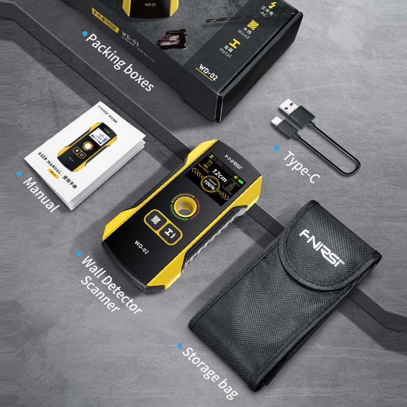 Wall Wire & Rebar Detector | Multifunctional Stud Finder & Scanner