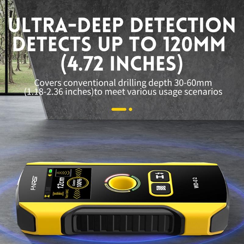 Wall Wire & Rebar Detector | Multifunctional Stud Finder & Scanner