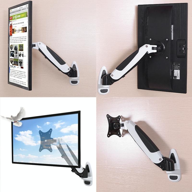 Telescopic Wall-Mounted Monitor Stand | Factory Colour
