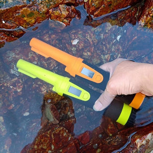 Waterproof Handheld Metal Detector with LCD Display | Orange