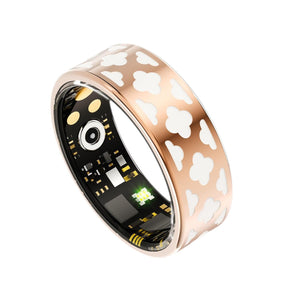 Smart Ring | Heart Rate | Blood Oxygen | Sleep Monitoring | Multiple Sports Modes | Rose Gold | Size 13