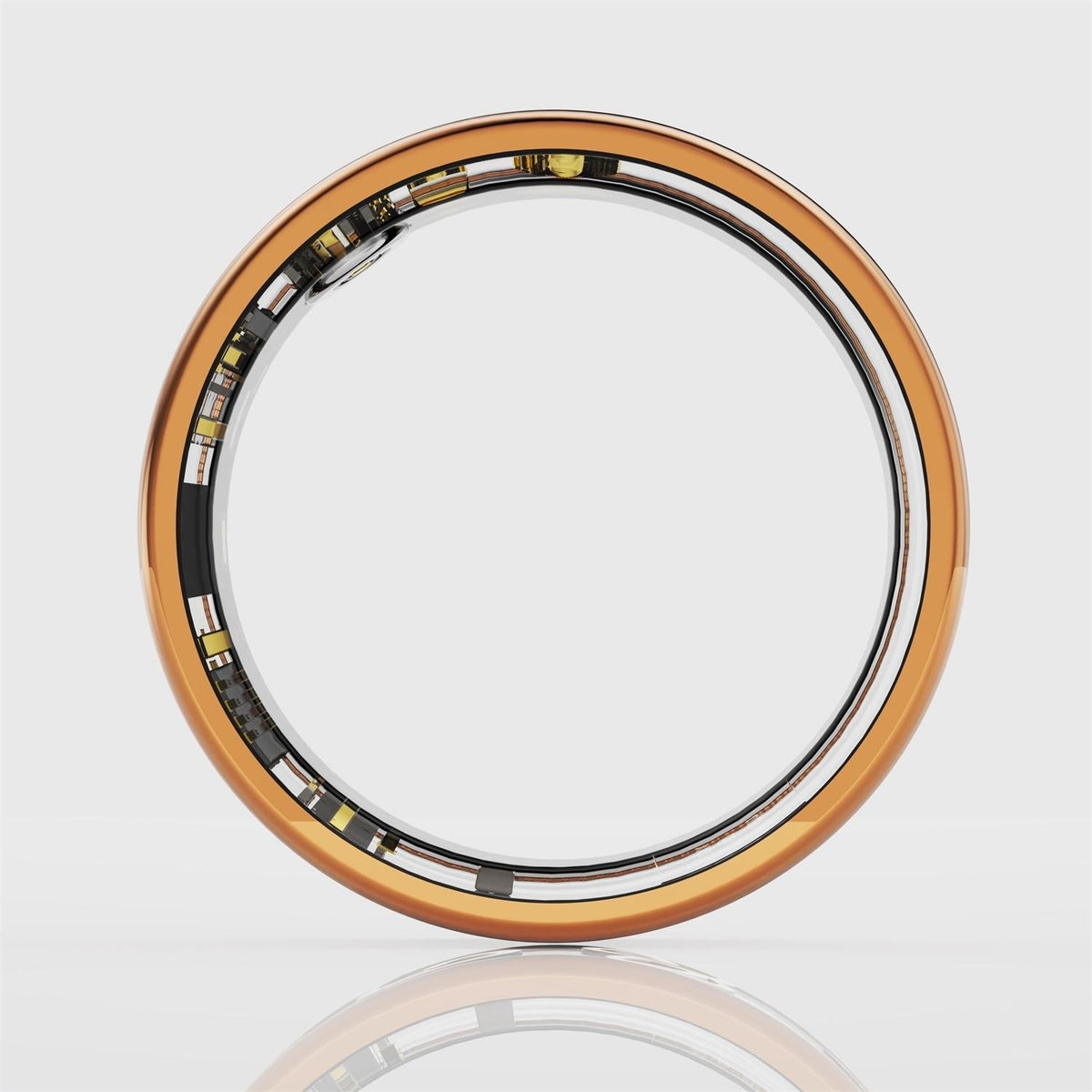 Smart Ring | Heart Rate | Blood Oxygen | Sleep Monitoring | Multiple Sports Modes | Rose Gold | Size 13
