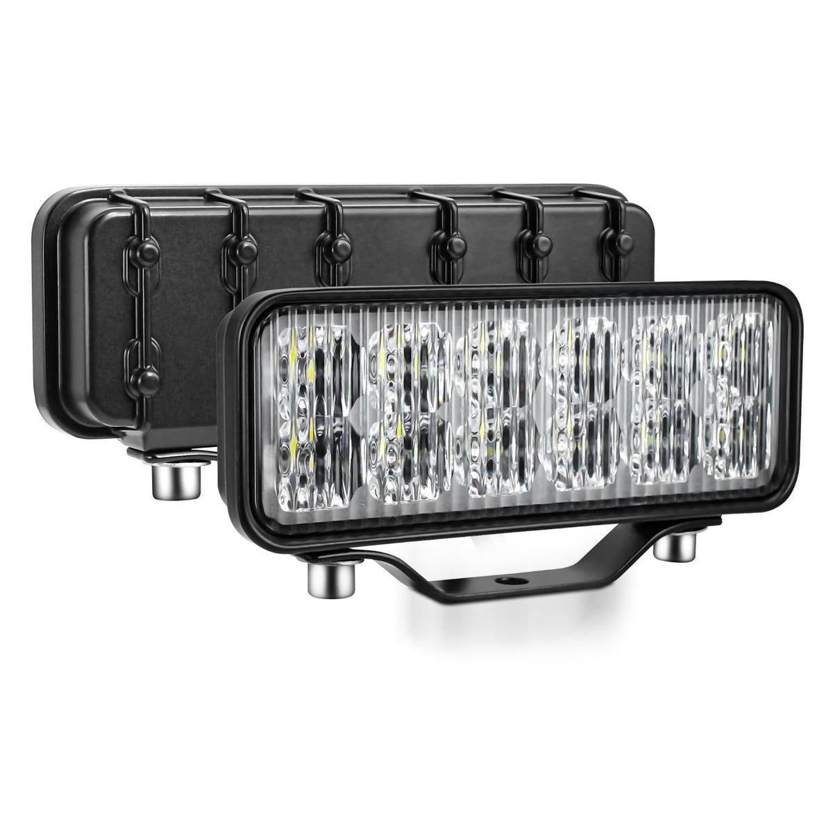 14W | 9-30V | 6 Inch Waterproof Car Work Headlight | Includes Wire Set