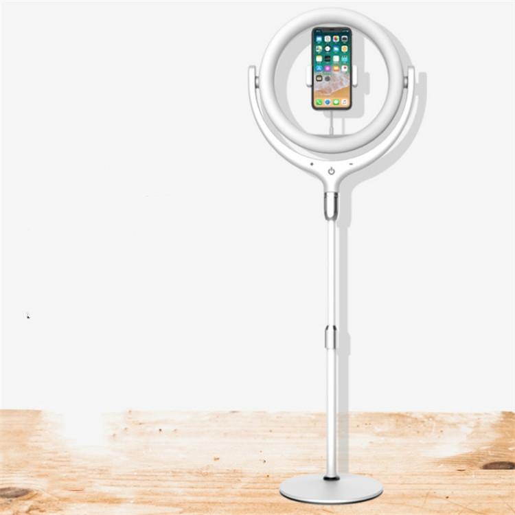 12 Inch Desktop Fill Light Beauty Bracket for Landing Headlights | White