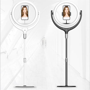 12 Inch Desktop Fill Light Beauty Bracket for Landing Headlights | White