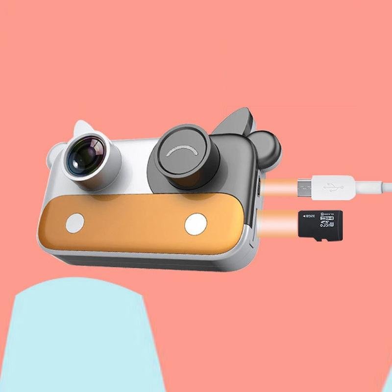 Mini Cartoon Digital Camera for Kids | WiFi | Red