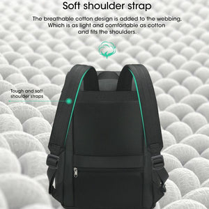 Men's Simple Laptop Backpack | Compact & Stylish